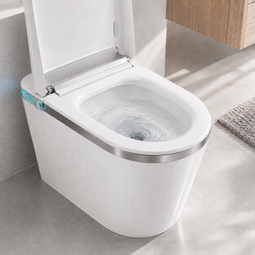 Household Fully Automatic Instant-Heating One-Piece Smart Ceramic Toilet