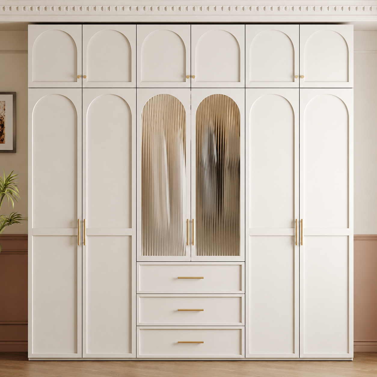 European Style Custom Wardrobe—Tailored,Storage