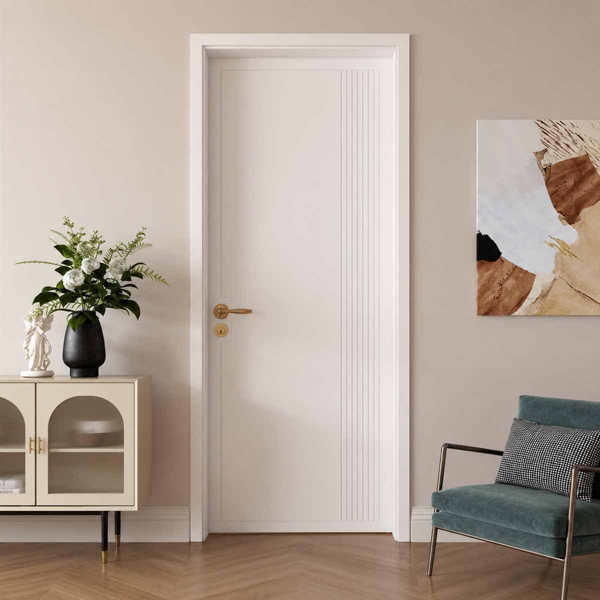 Aluminum Casement Door