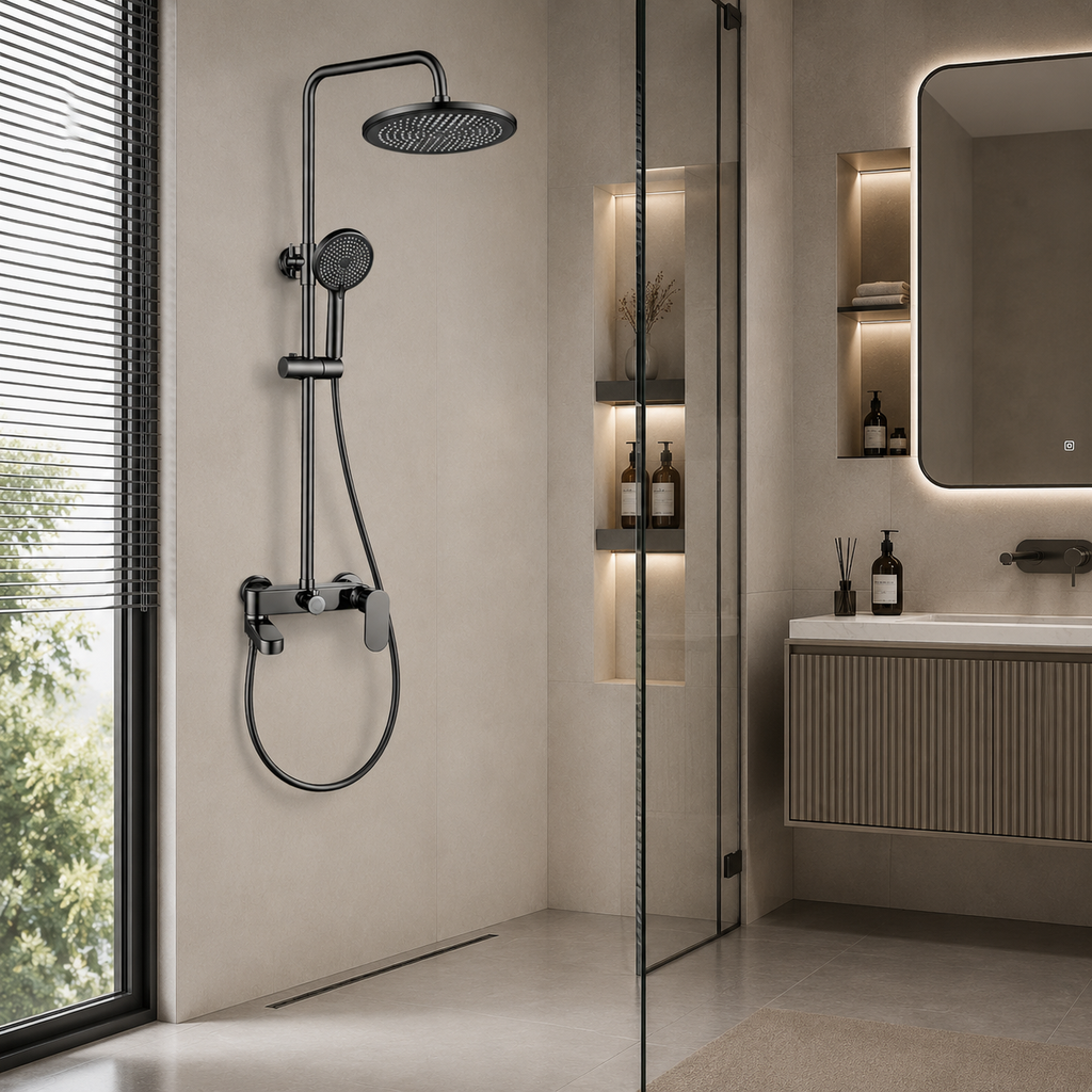 Household Pressure-Boosting Shower Set