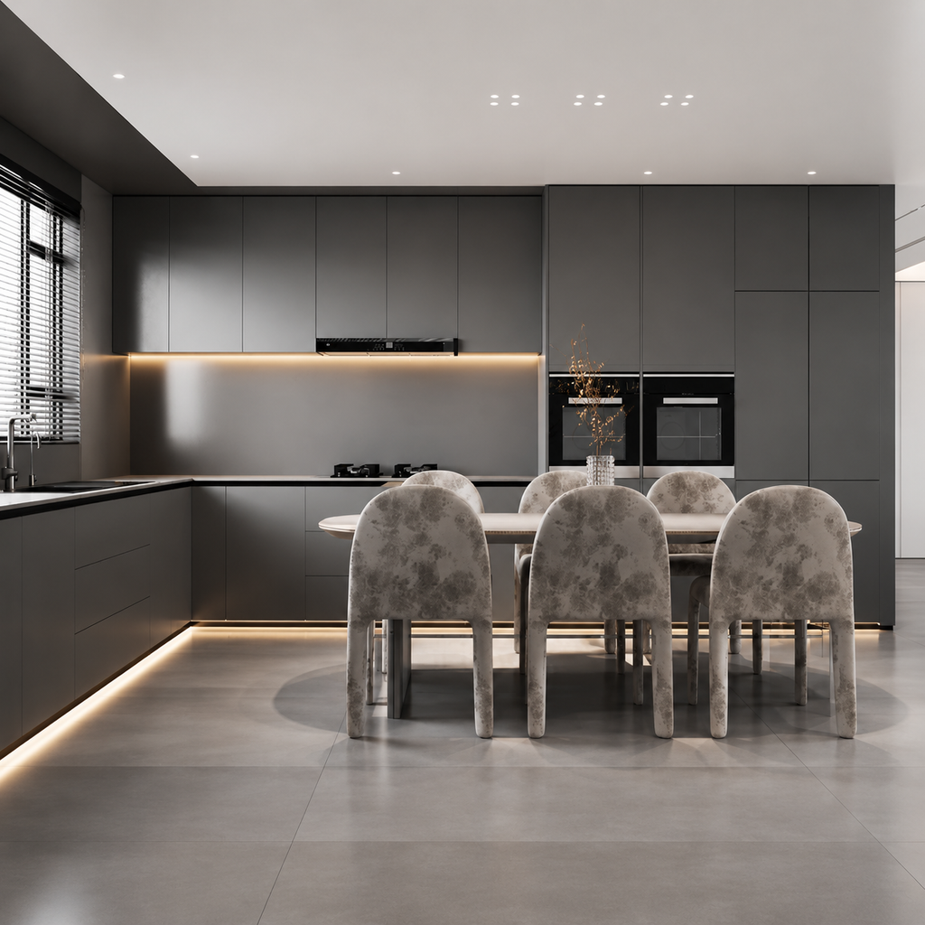 全铝合金 L 型橱柜 — Aluminum L-Shape Cabinet