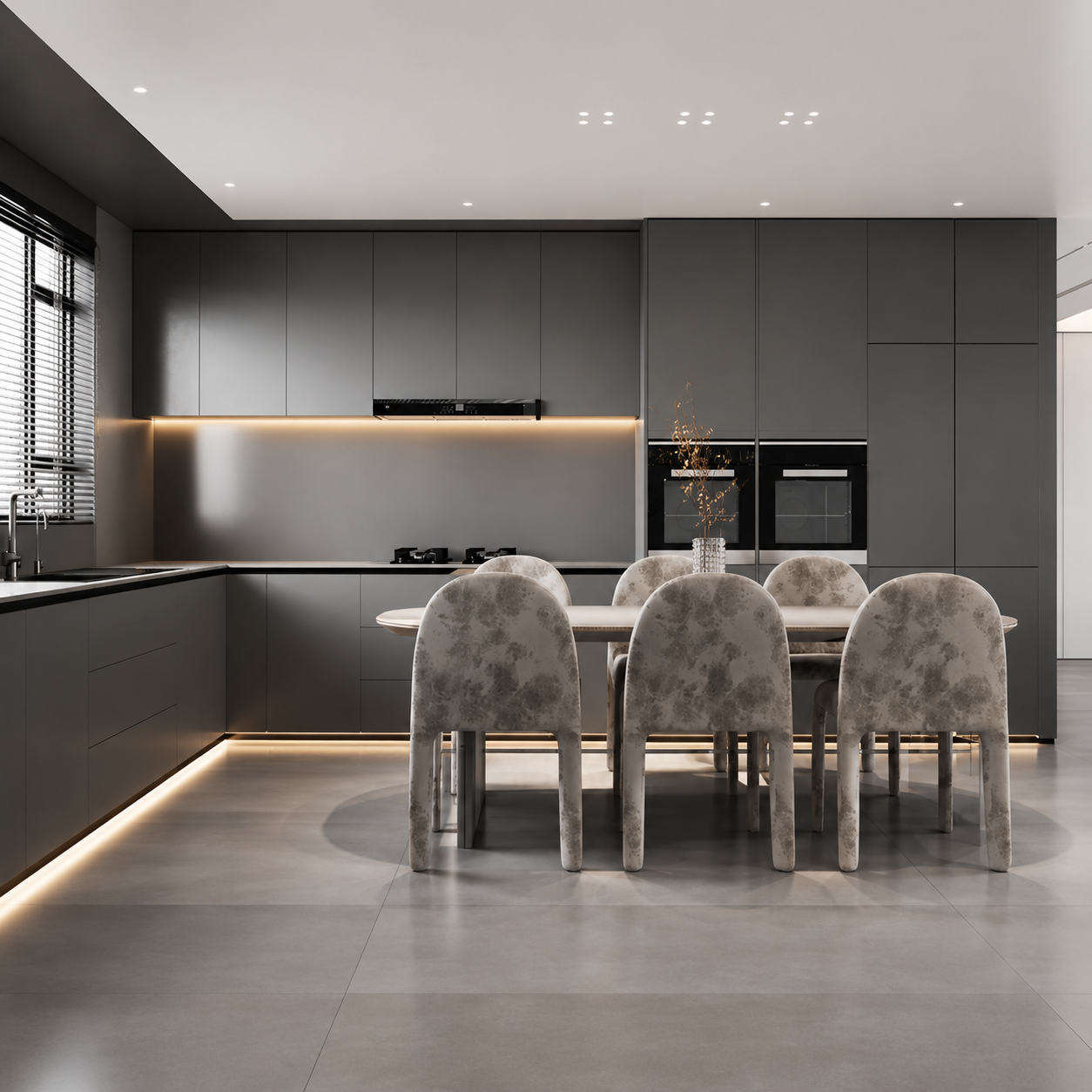 全铝合金 L 型橱柜 — Aluminum L-Shape Cabinet