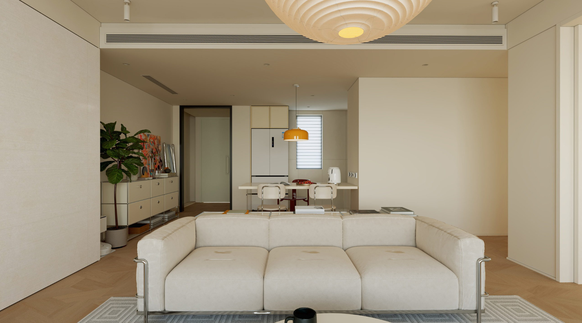 Tile Tina Cream White 600x1200x10mm