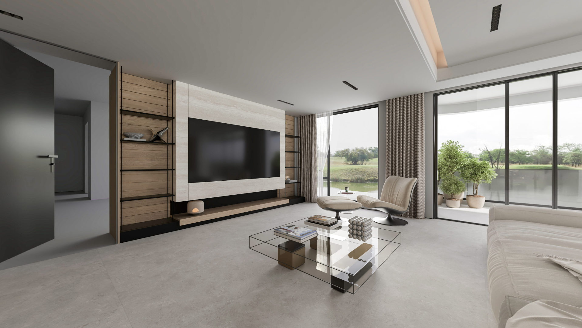 Tile Indian Elegant Gray  750x1500x10mm