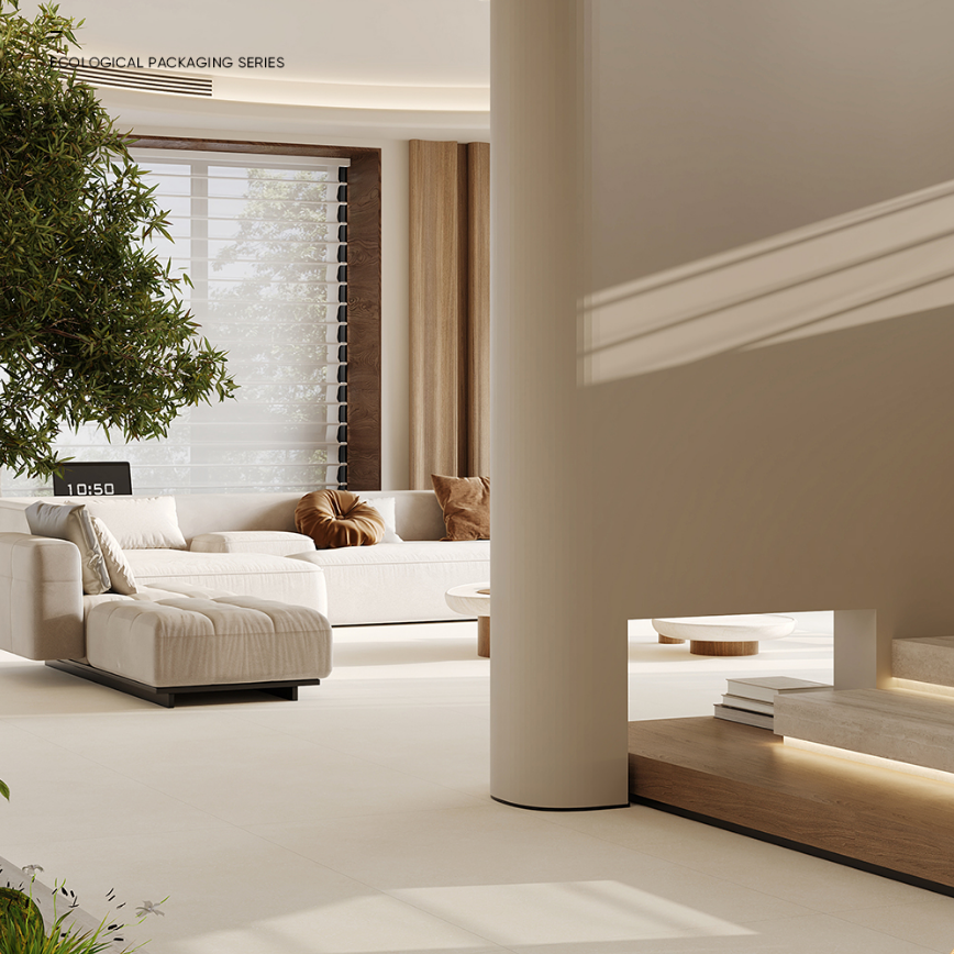 Tile French Limestone - Beige 600x1200x10mm