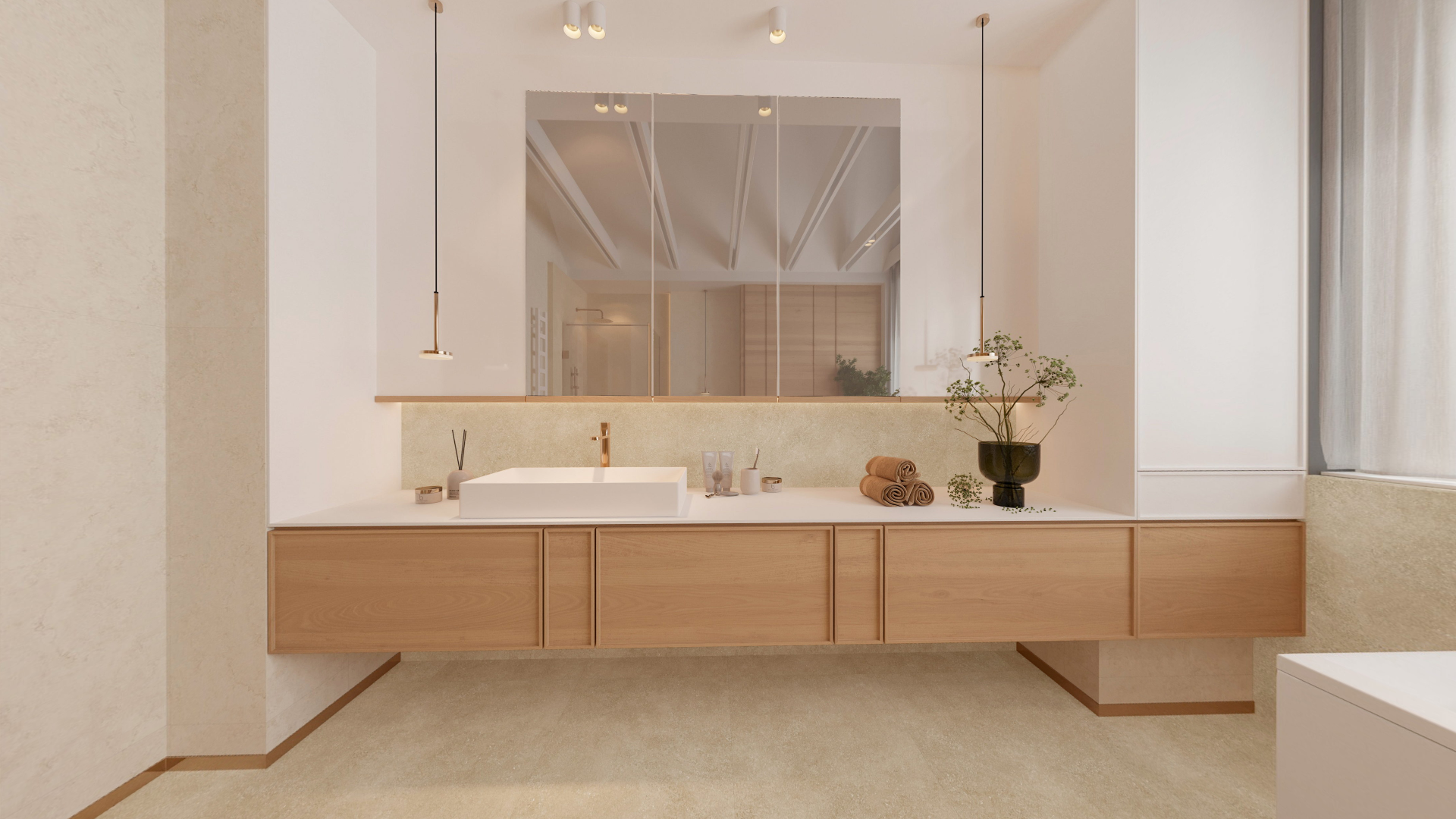 Tile French Limestone - Butter Yellow 600x1200x10mm