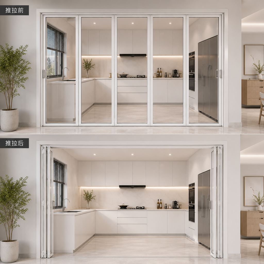 Aluminum Folding Door