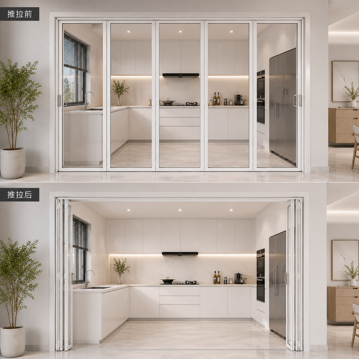 Aluminum Folding Door