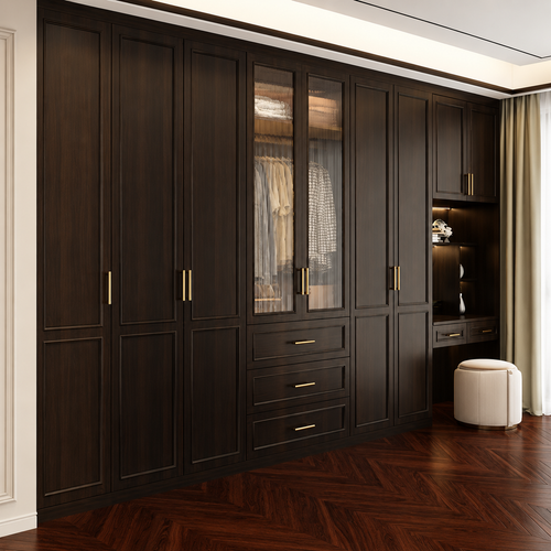 Chinese-Style Custom All-Aluminum Wardrobe