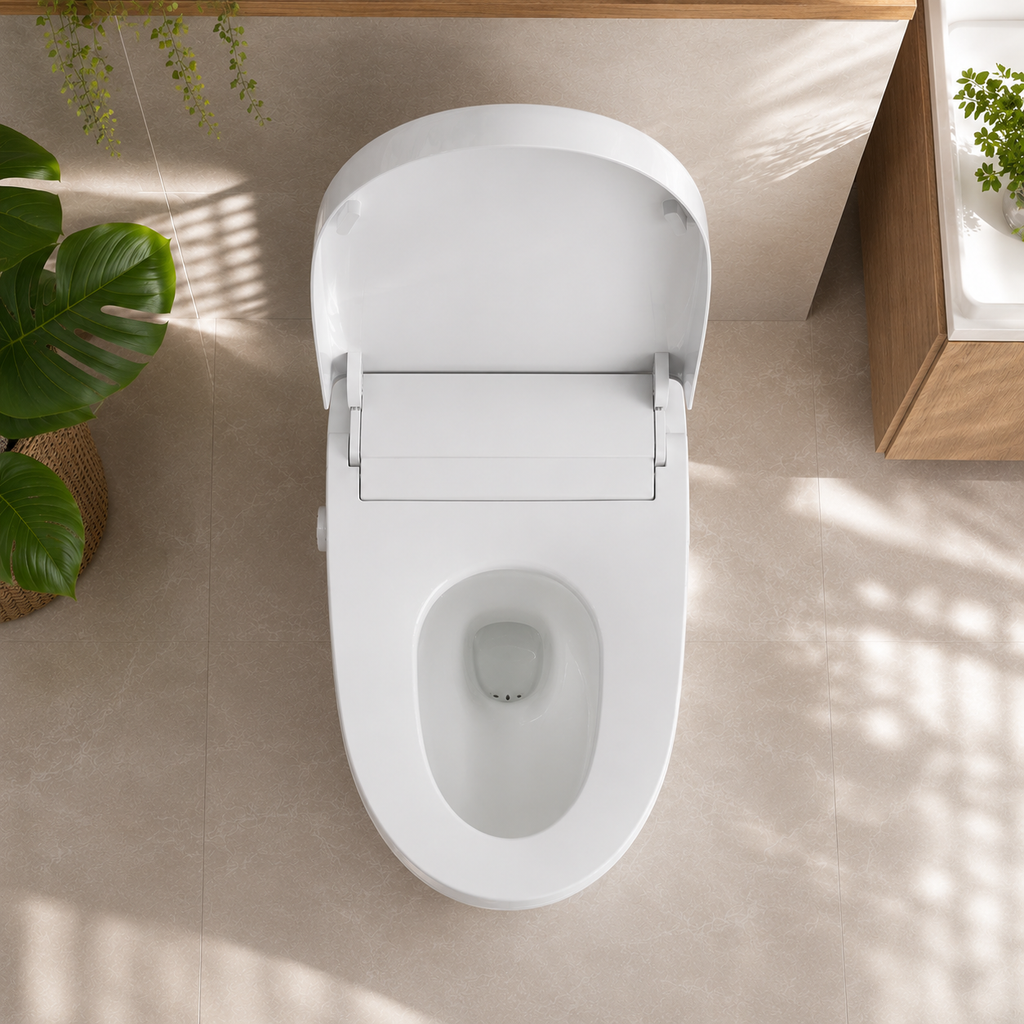 Household Standard Smart Toilet with Wash & Dry