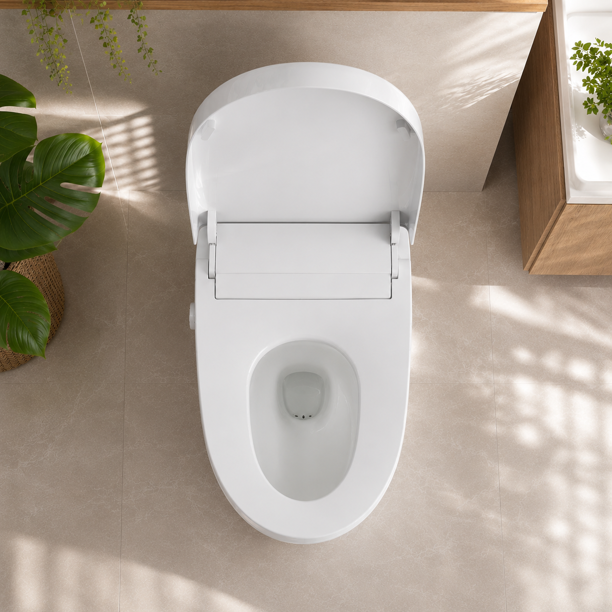 Household Standard Smart Toilet with Wash & Dry