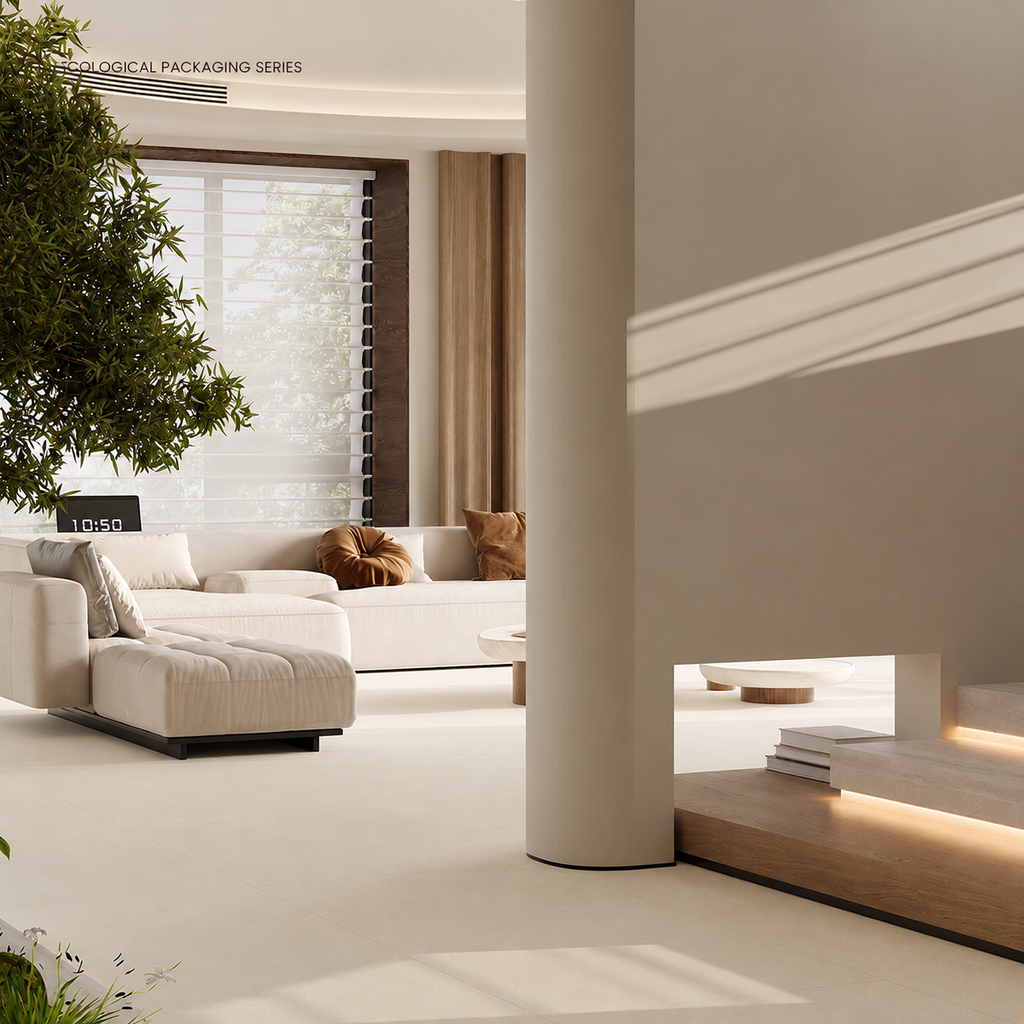 Tile French Limestone - Beige 600x1200x10mm