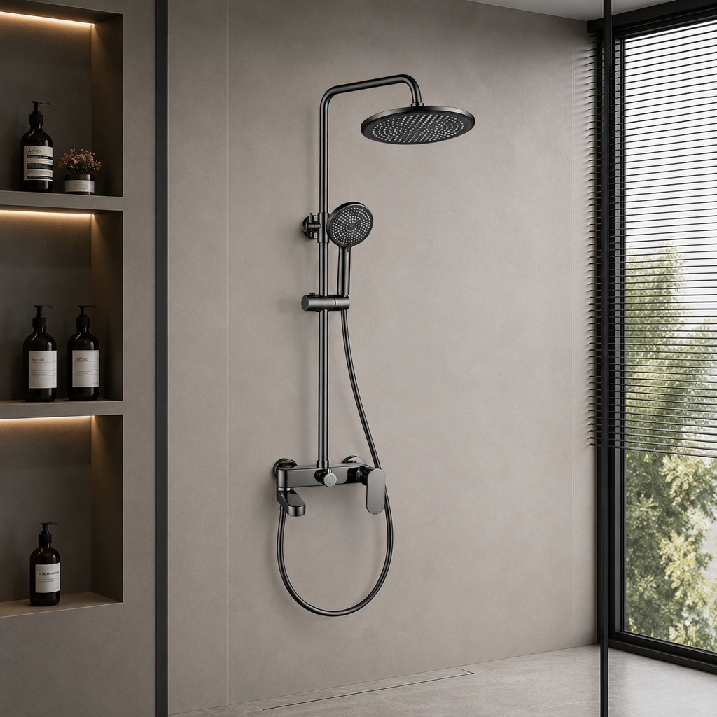 Household Pressure-Boosting Shower Set
