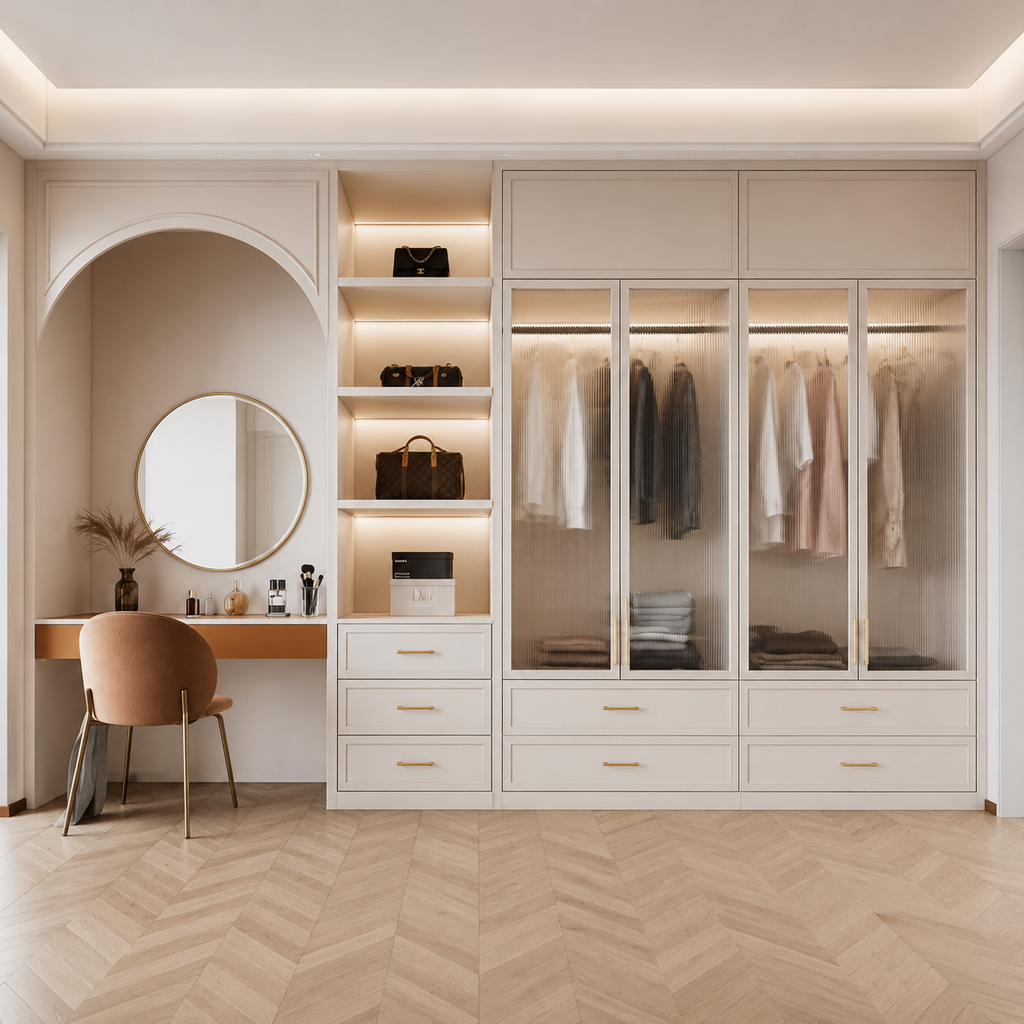 Full Aluminum Custom Wardrobe — Lacquer Series