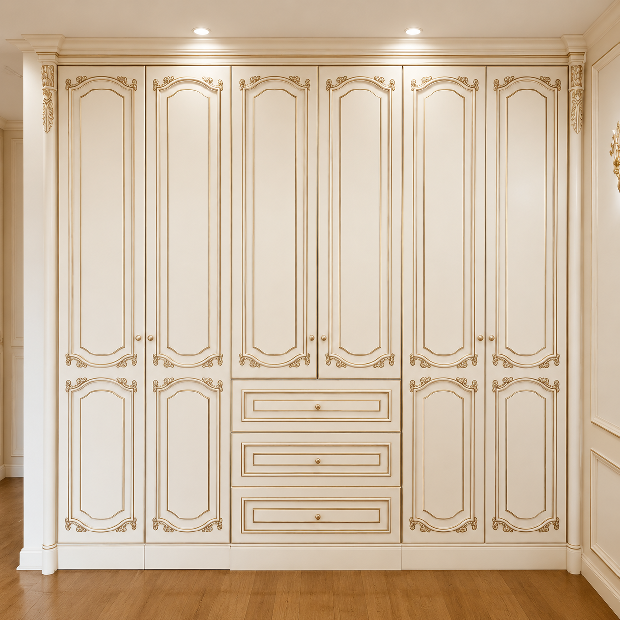 European Style Custom Wardrobe—Tailored,Storage