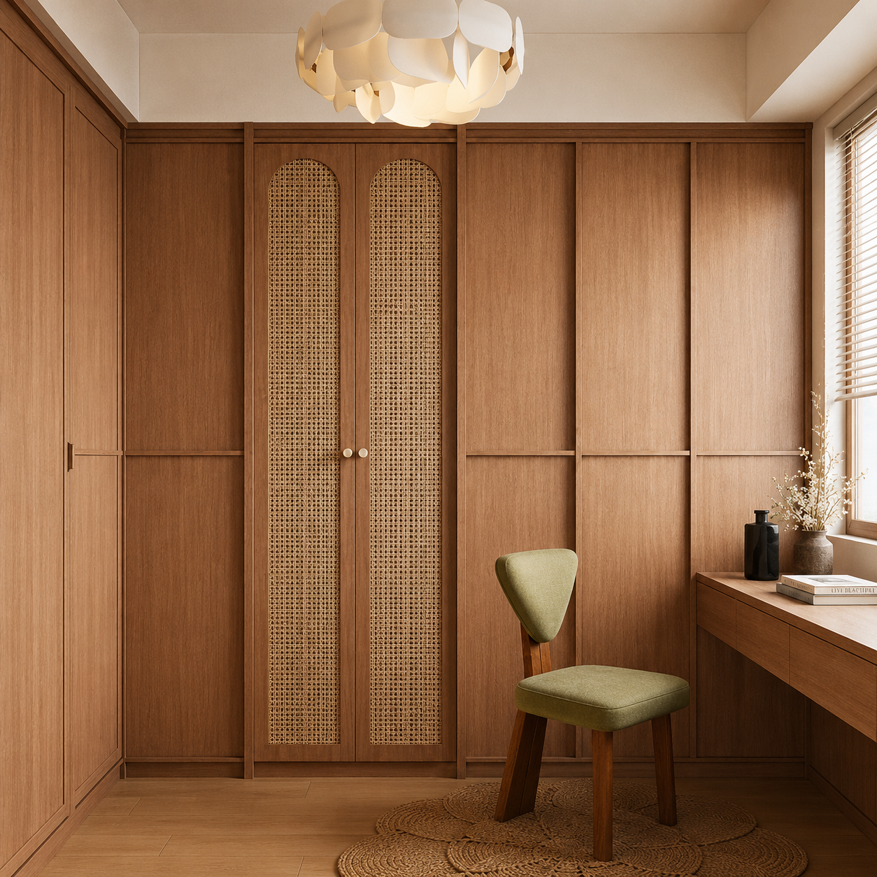 Chinese-Style Custom All-Aluminum Wardrobe