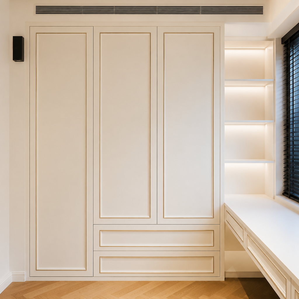 European Style Custom Wardrobe—Tailored,Storage