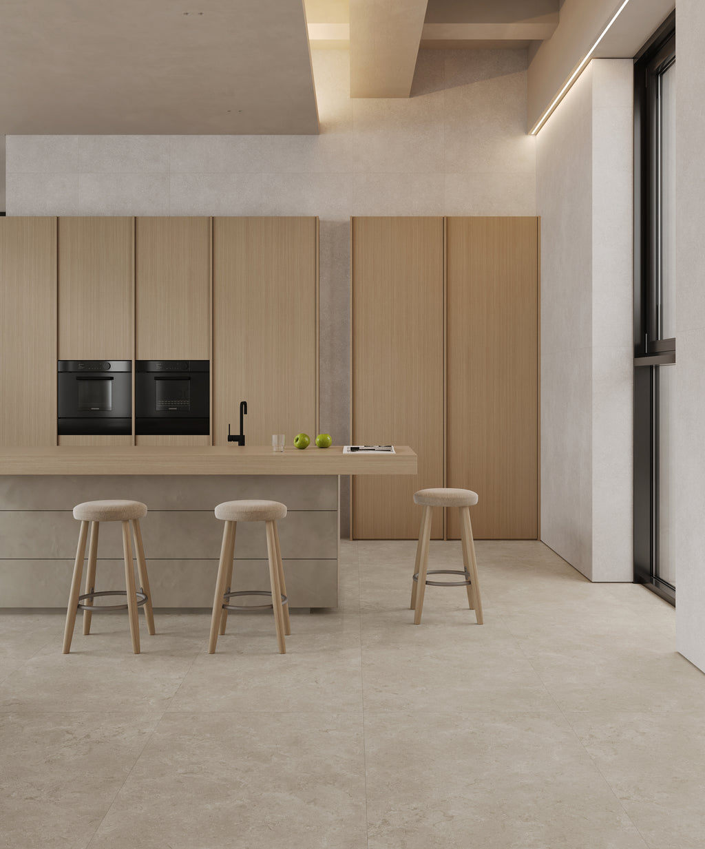 Tile Indian Brown Gray 750x1500x10mm