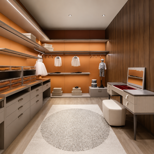 Custom Walk-In Wardrobe
