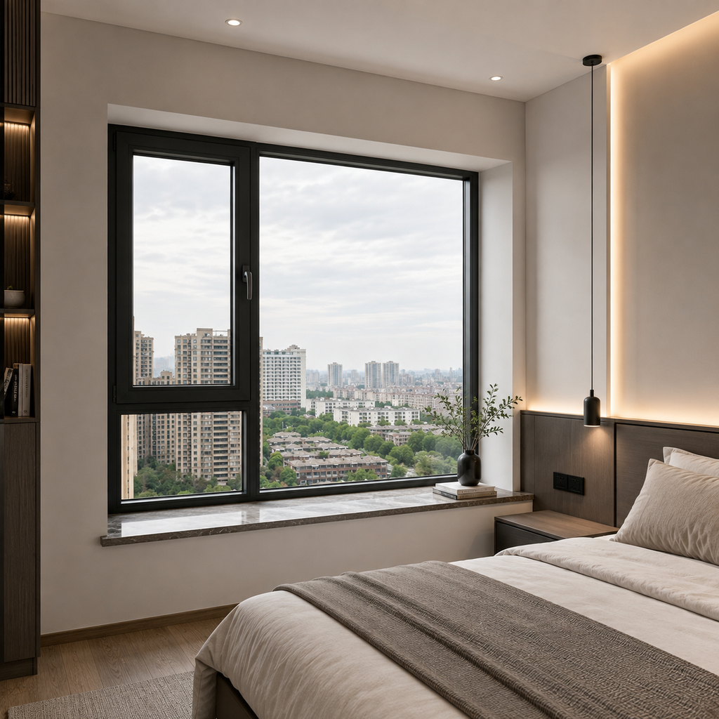 Custom Modern Aluminium Casement Window