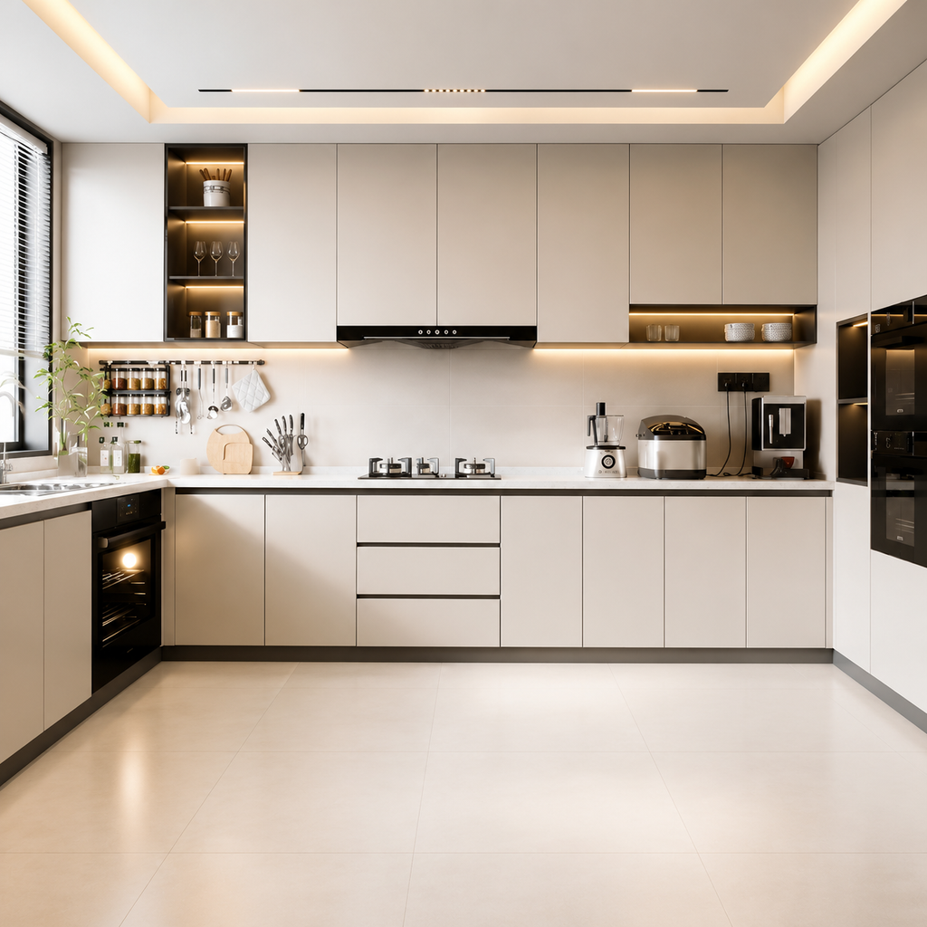 全铝合金 U 型橱柜 — Aluminum U-Shape Cabinet