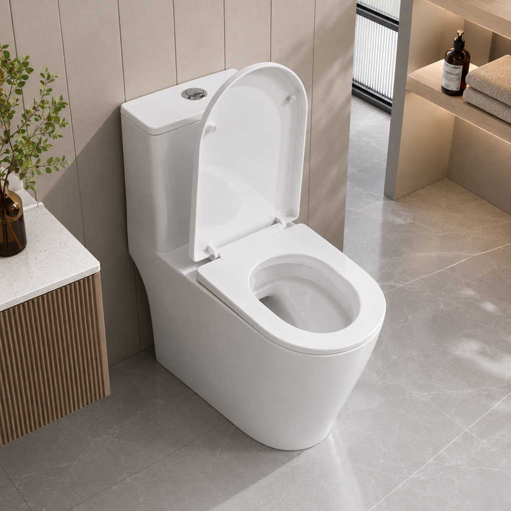Household Standard Toilet — Silent Fill & Ergonomic Comfort for Extended Sitting