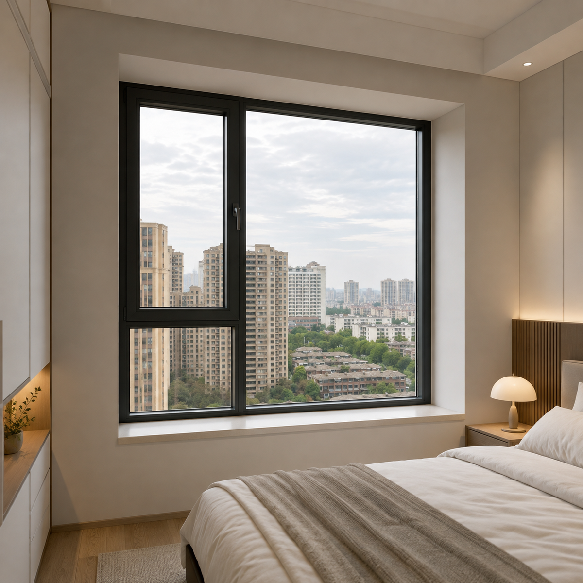 Custom Modern Aluminium Casement Window