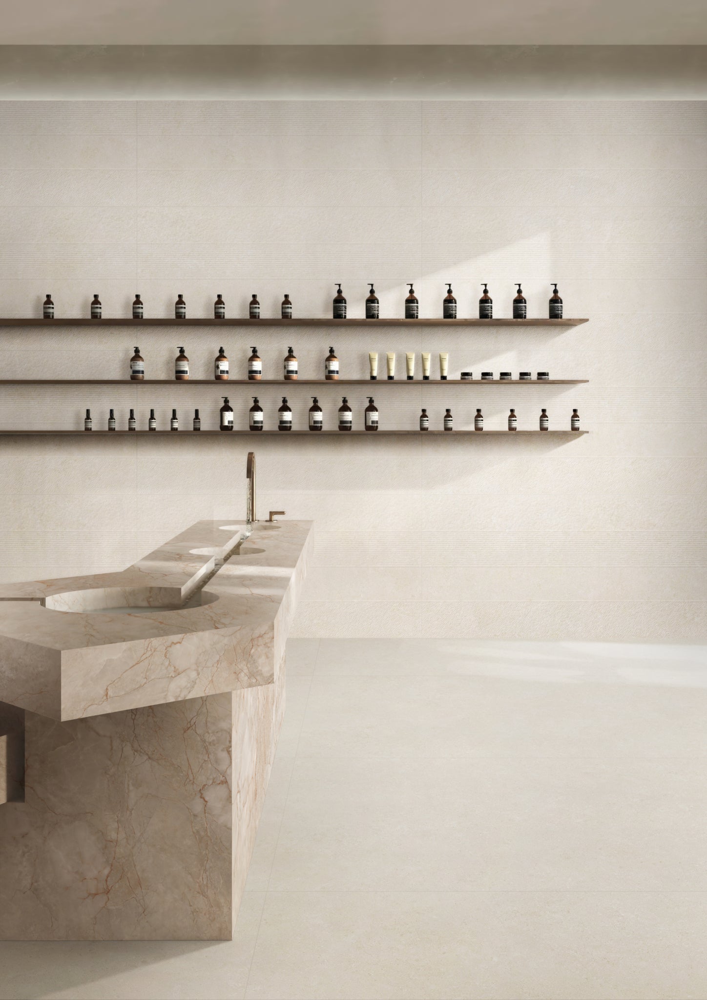 Tile Tina Cream White 600x1200x10mm