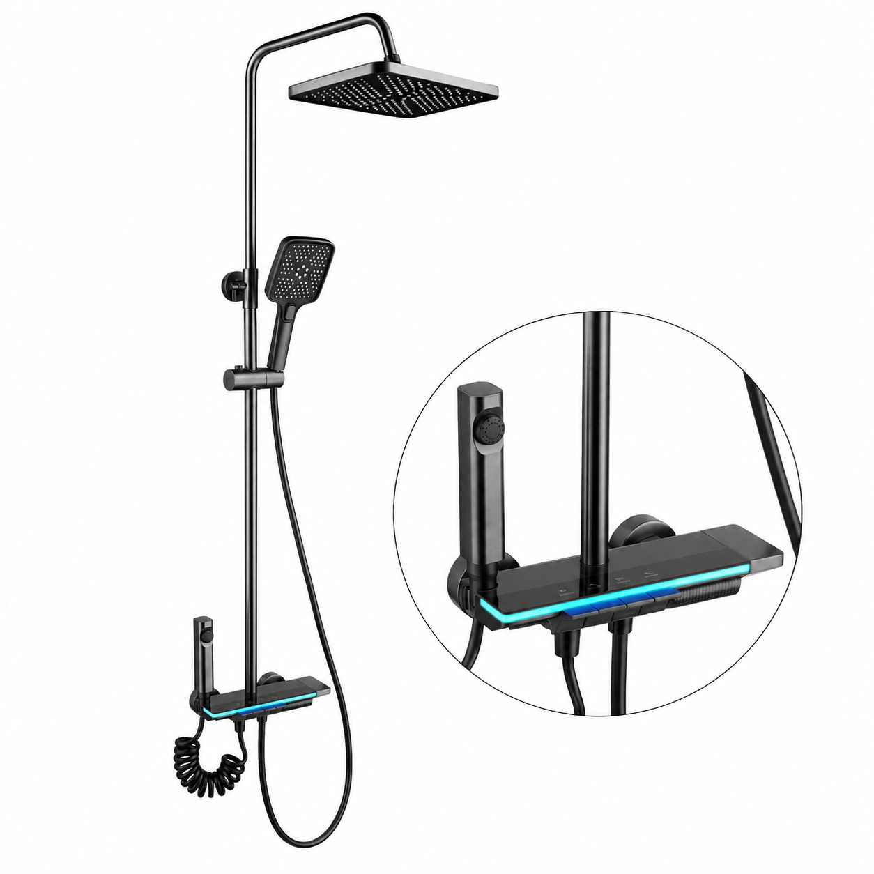 Premium Household Shower Set with Spray Gun