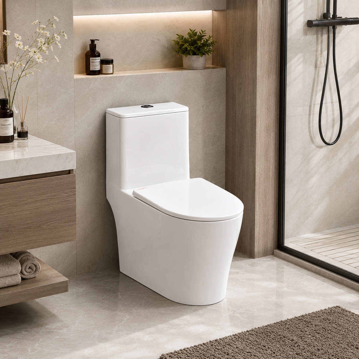 Household Standard Toilet — Silent Fill & Ergonomic Comfort for Extended Sitting