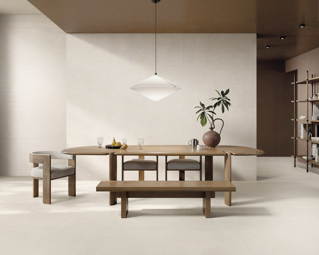 Tile Tina Cream White 600x1200x10mm