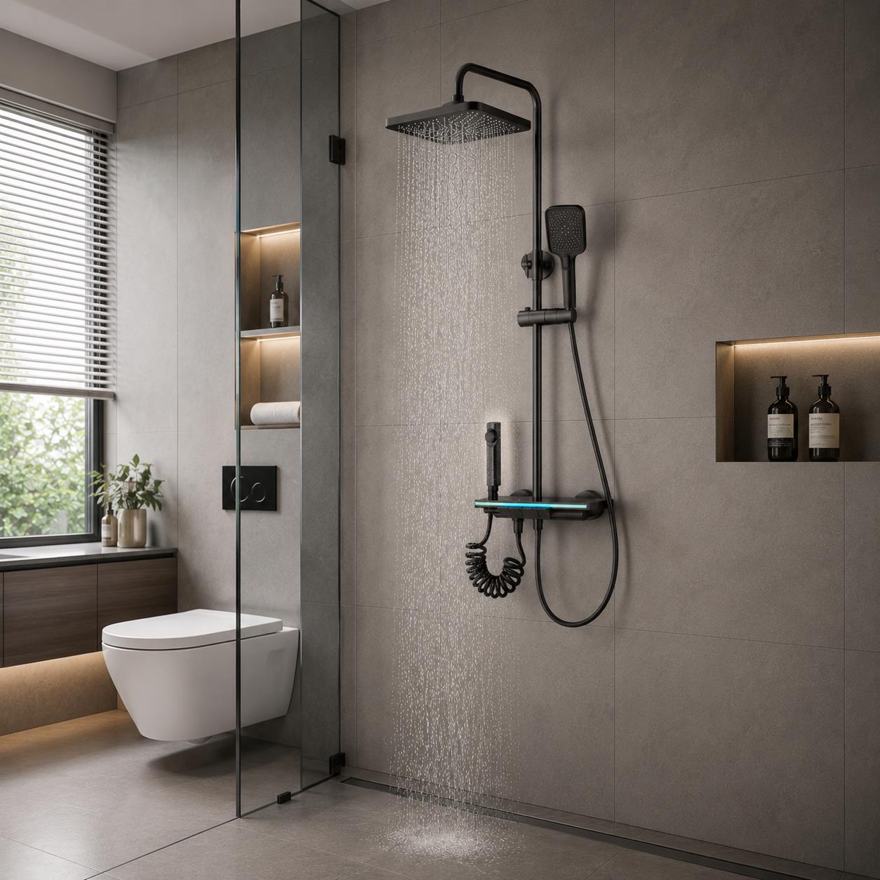 Premium Household Shower Set with Spray Gun