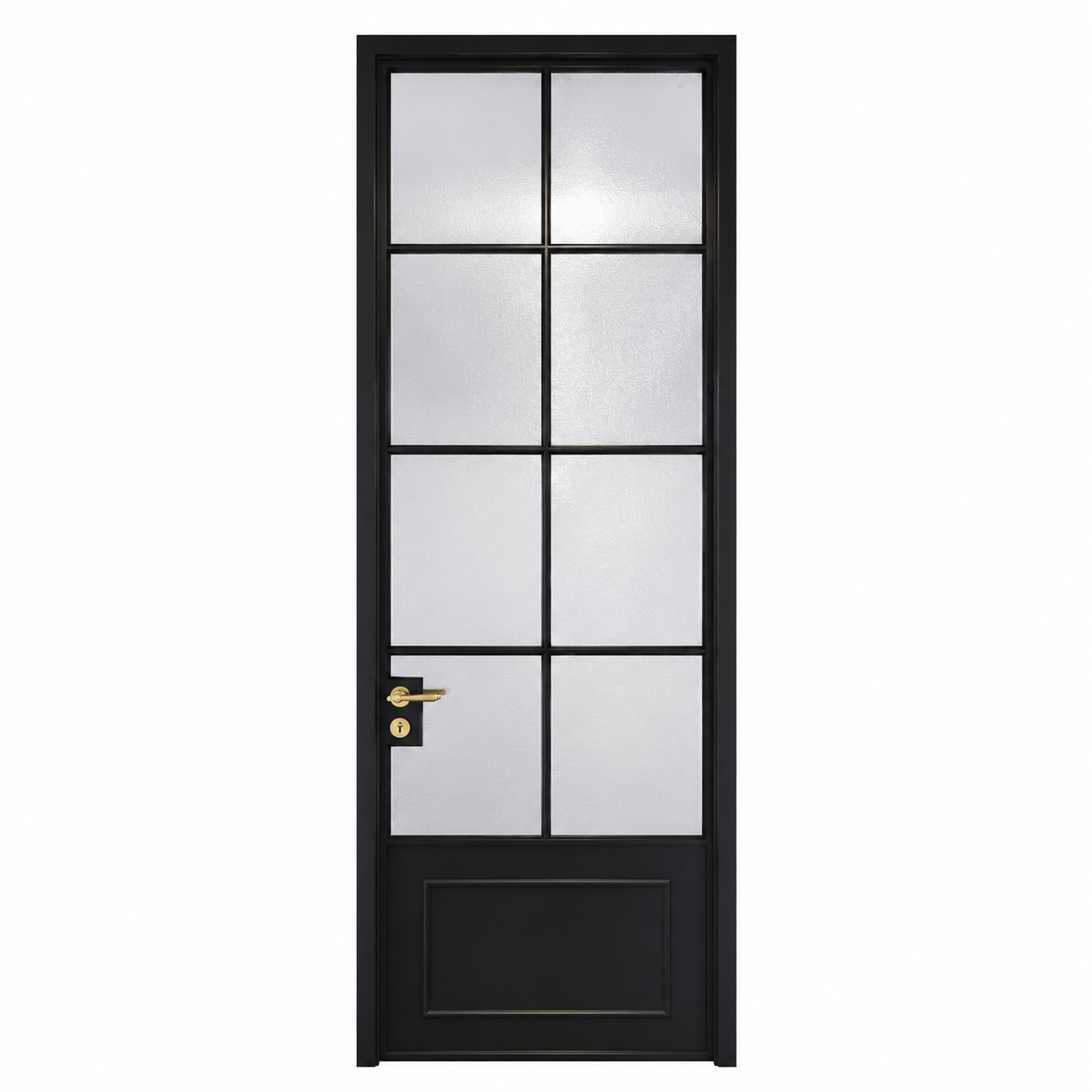 Aluminum Alloy Hinged Door for Bedroom & Bathroom