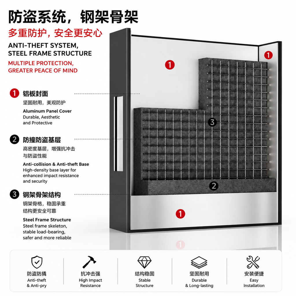 入户门(防盗款)— Aluminum Entry Door (Security)