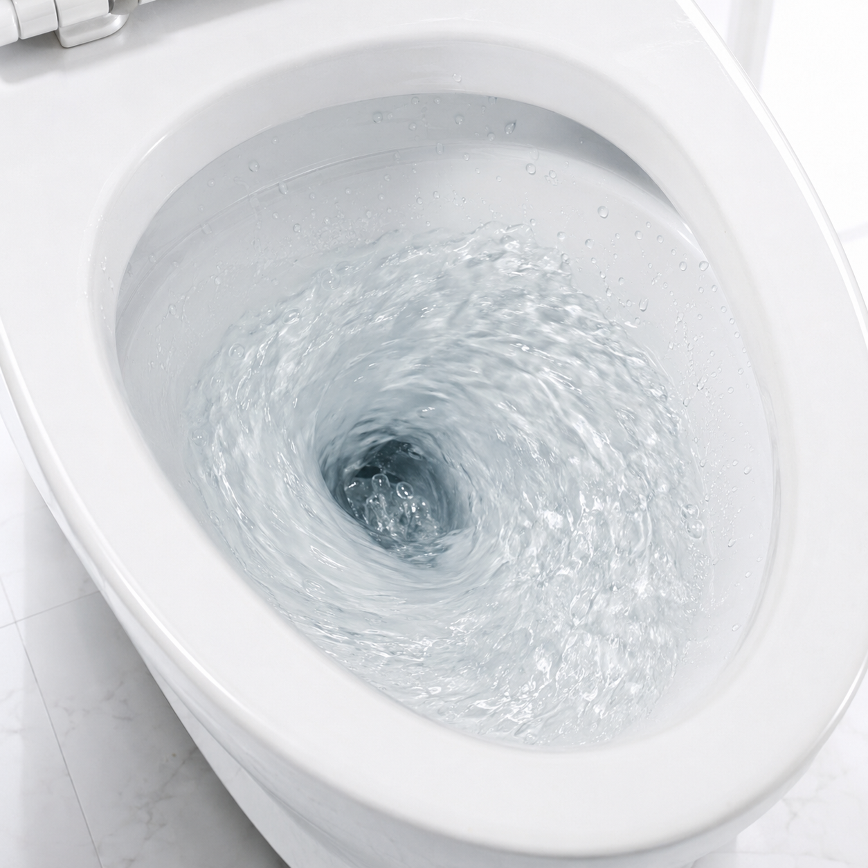 Household Siphonic Toilet, Anti-Odor & Splash-Proof Bathroom WC
