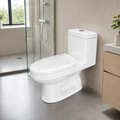 Direct-Flush Siphonic Ceramic Toilet — Anti-Odor & Splash-Proof for Bathroom
