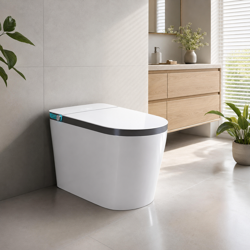 Household Fully Automatic Instant-Heating One-Piece Smart Ceramic Toilet