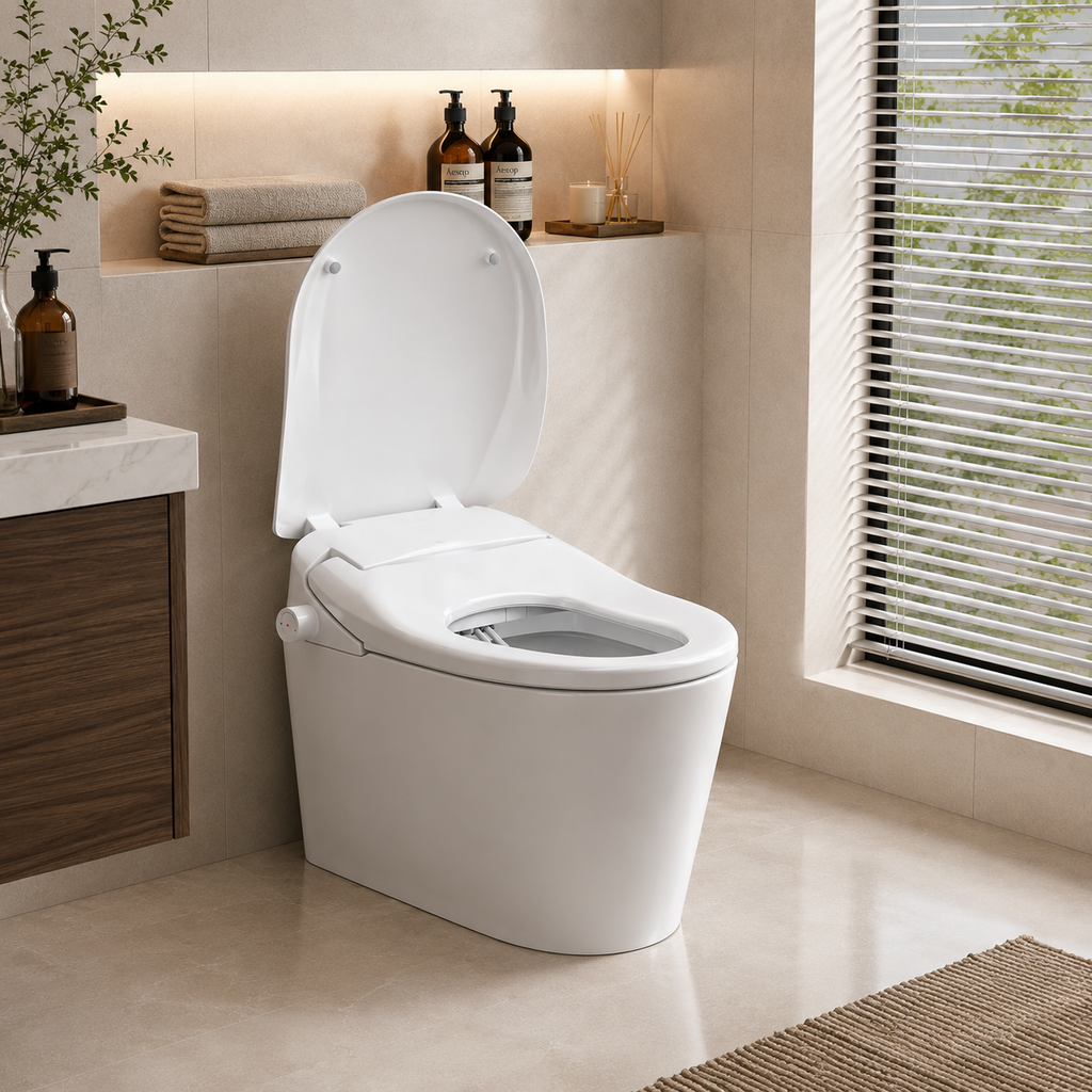 Household Toilet Seat Cover — Silent Soft-Close & Easy Installation