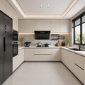 Custom U-Shape Kitchen Cabinetry